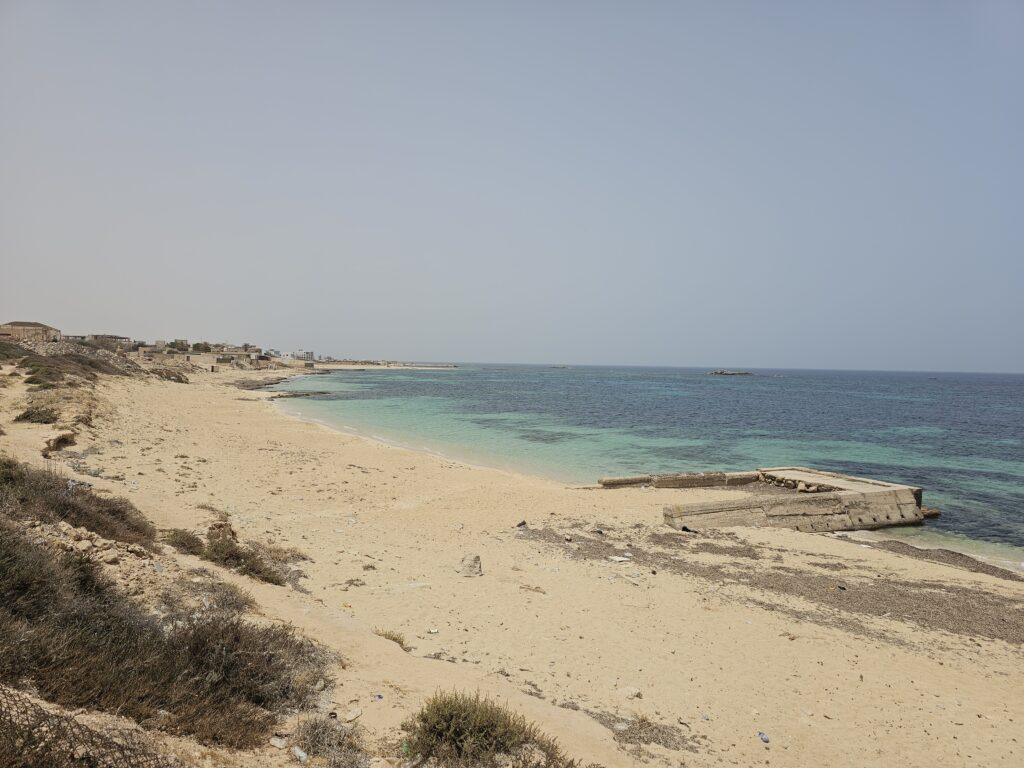 libya sabratha coast