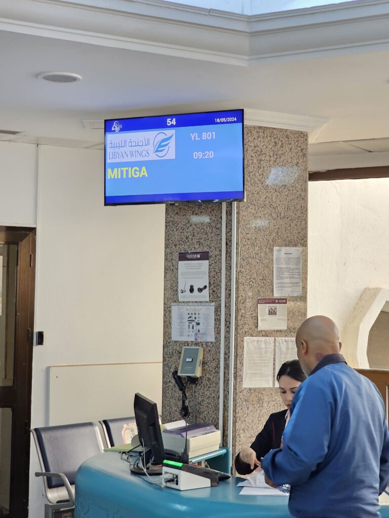 tunis airport libya wings