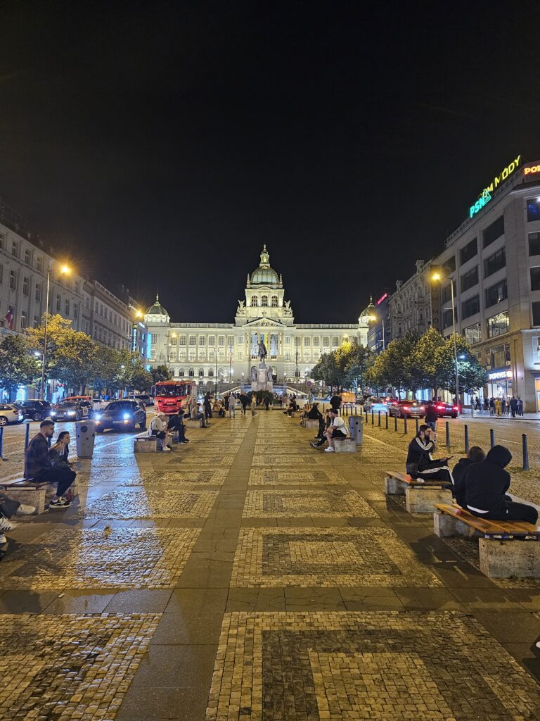 Wenceslas Square prague