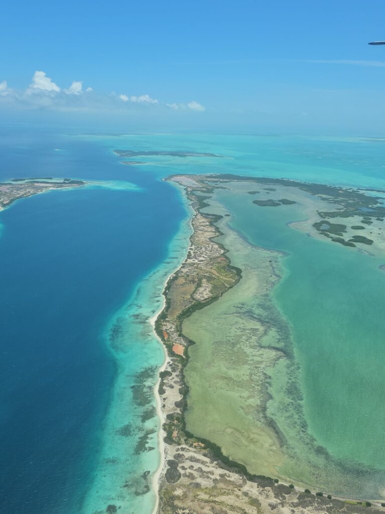 los roques from the air