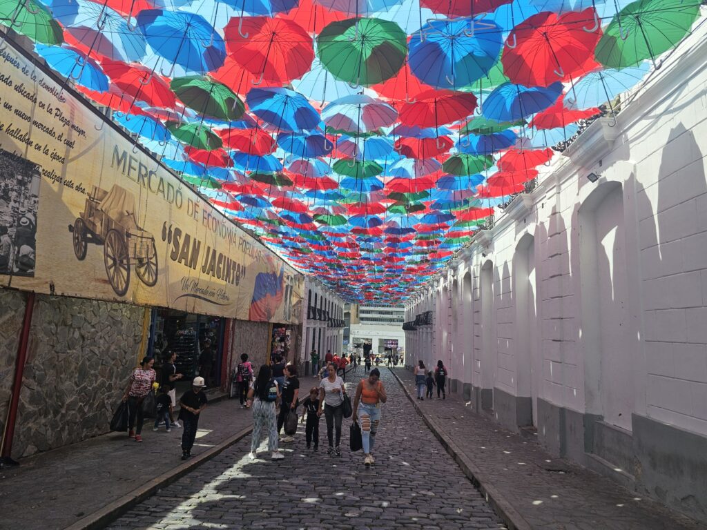 caracas venezuela umbrella street