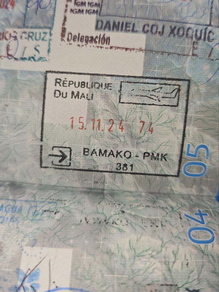 mali passport stamp