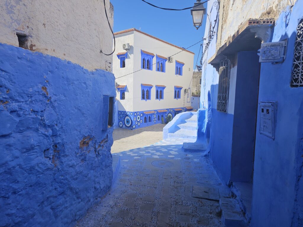 morocco chefchaouen street