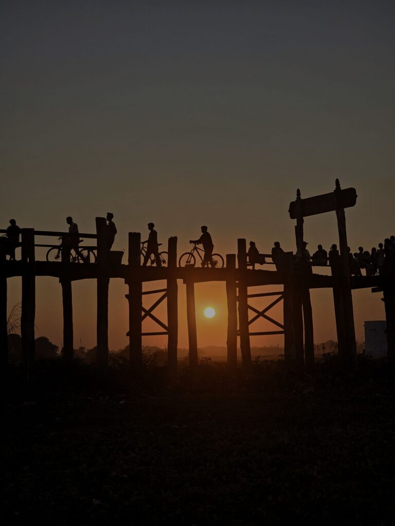 u-bein bridge myanmar