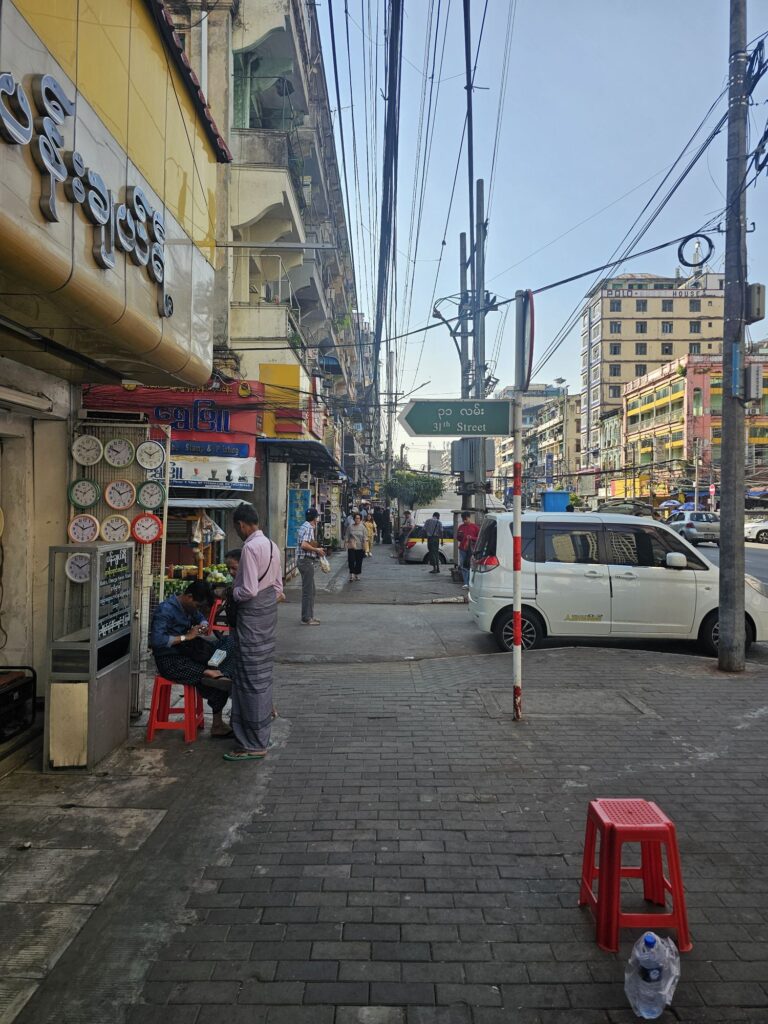 streets of yangon