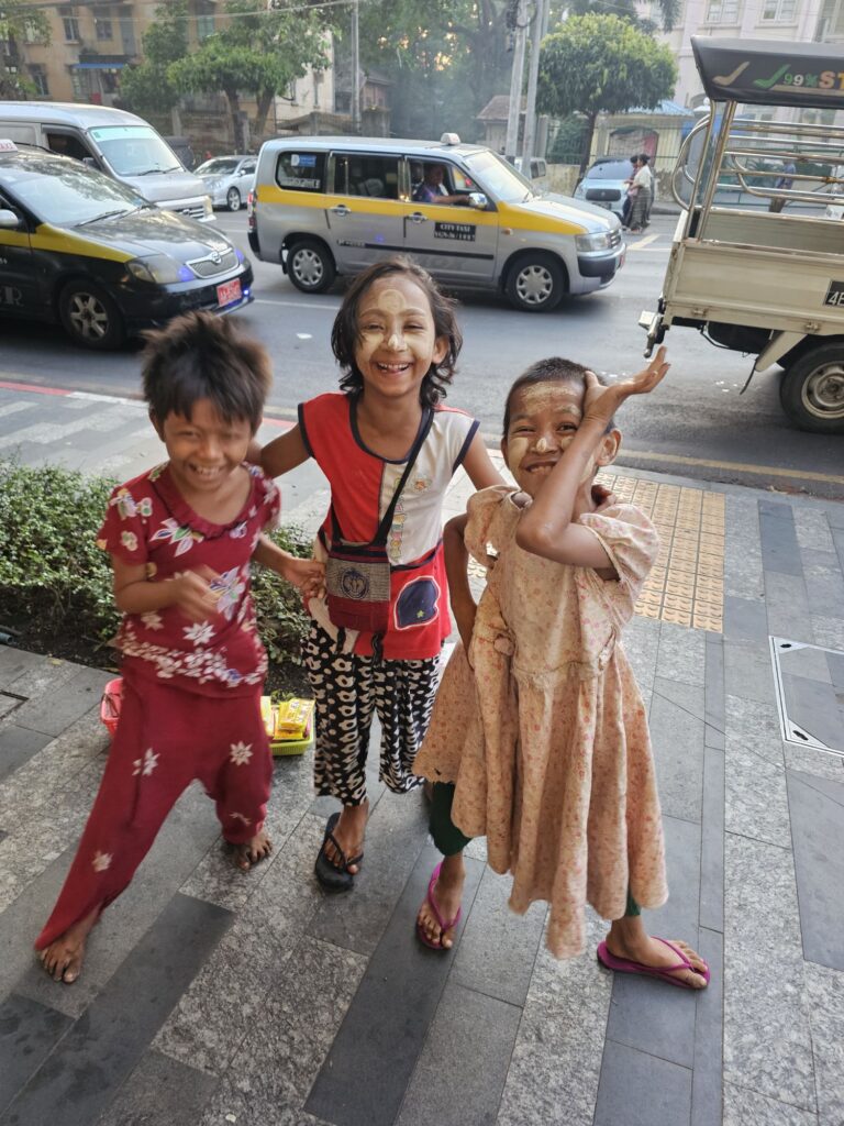 happy kids yangon myanmar