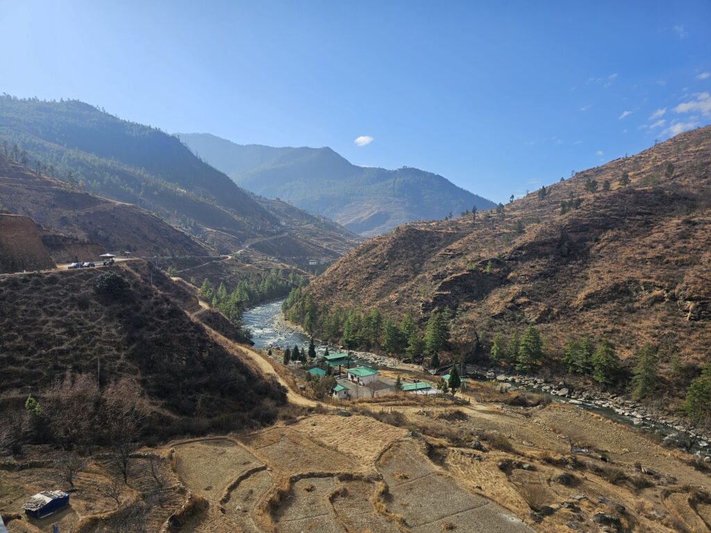 bhutan nature paro to thimphi