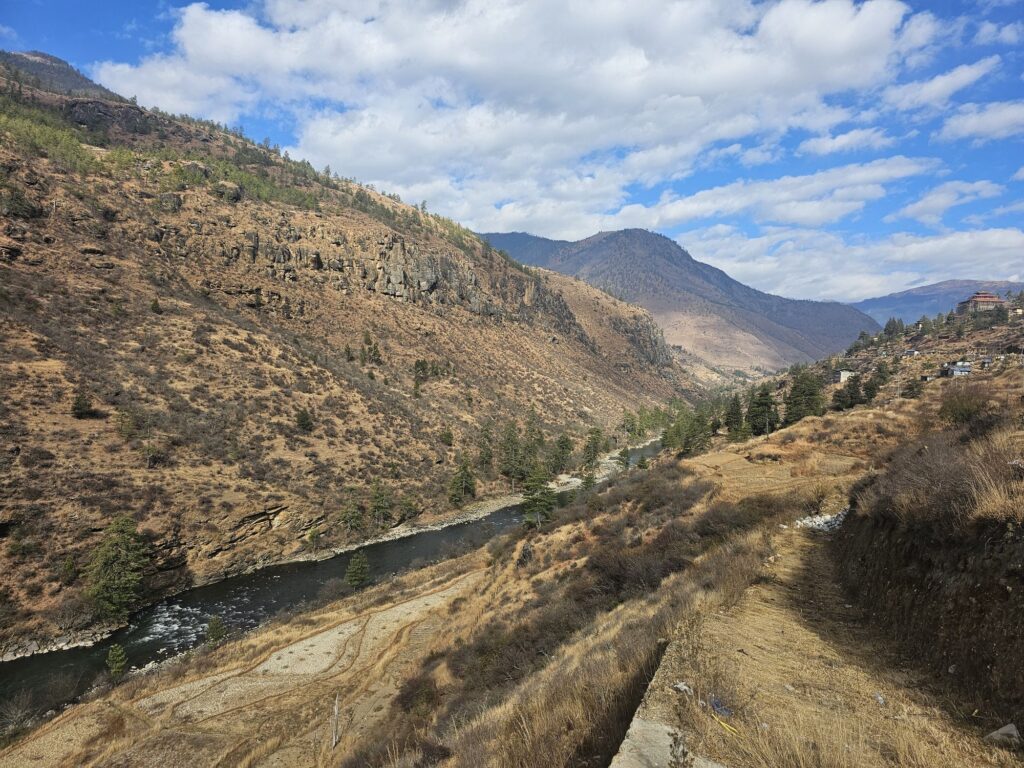 bhutan nature paro to thimphi